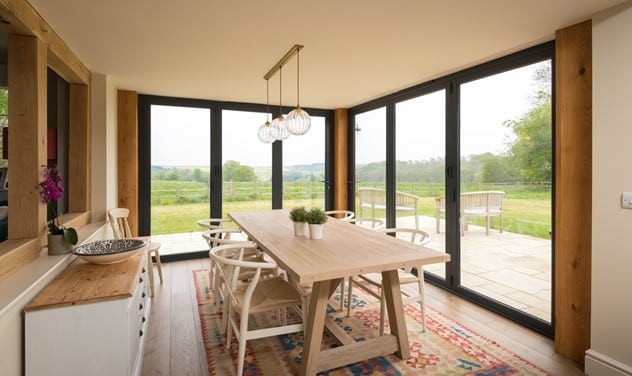 Over 150 RAL Colours Bifold Doors
