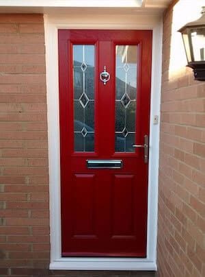 Red Composite Door - Bifold Shop