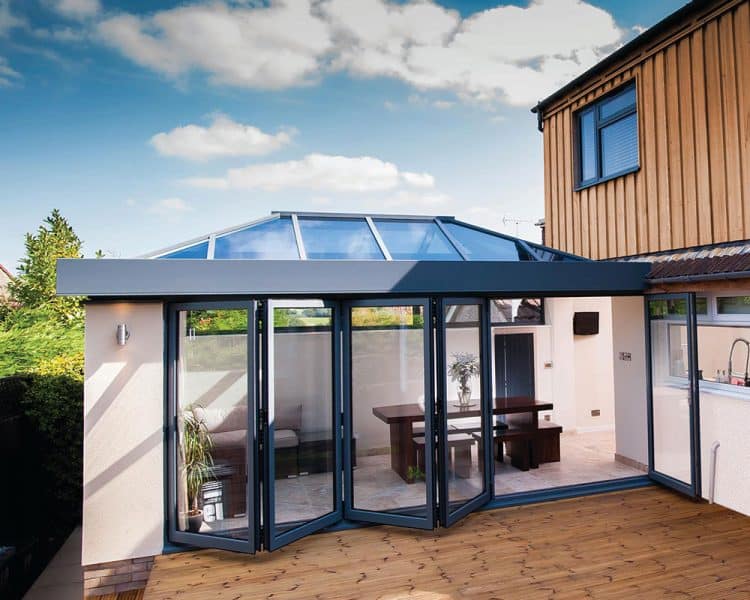 What is a bifold door?
