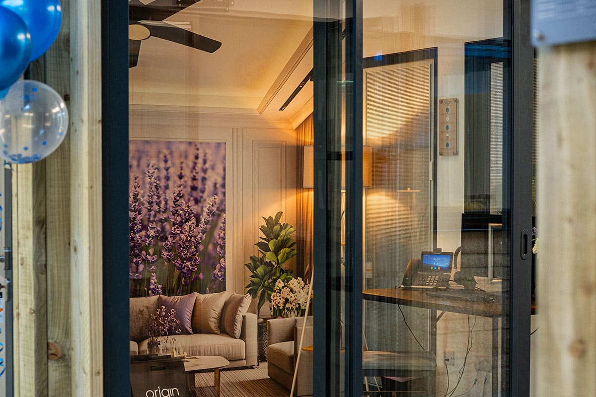 Home Office With Bifold Doors