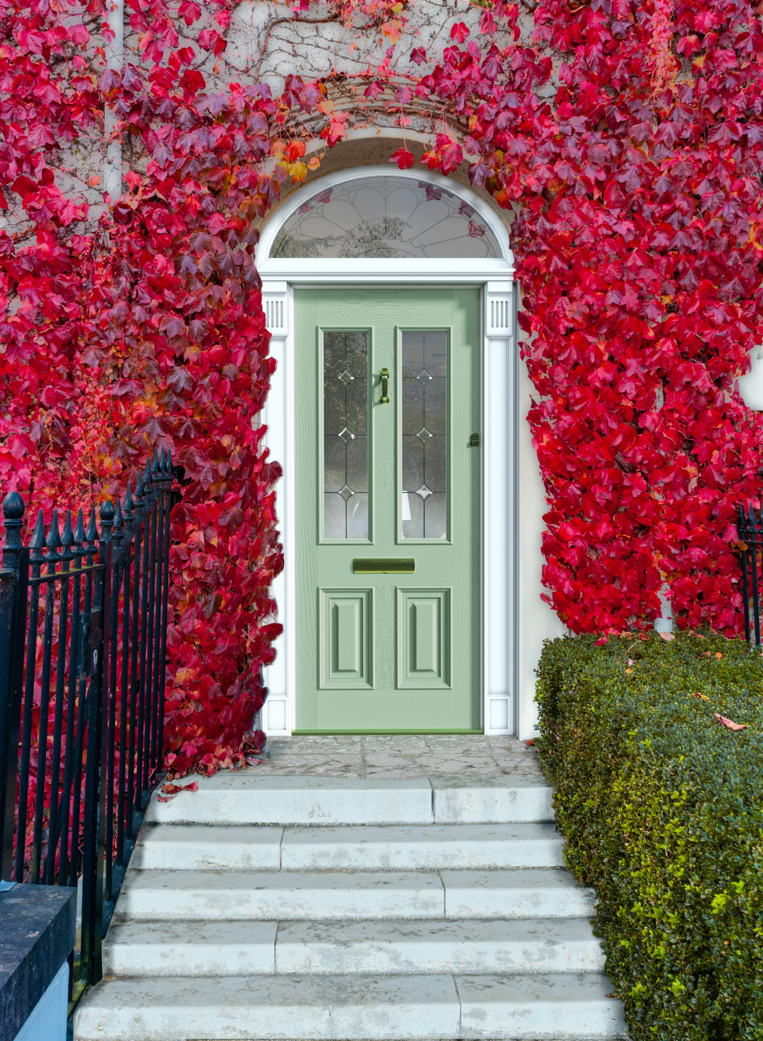 Palladio composite door construction and finish detail